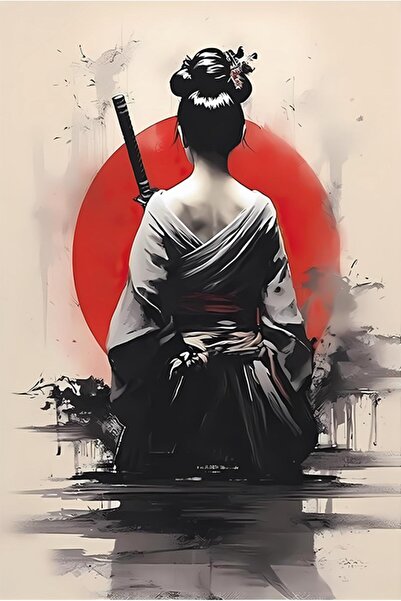 ALAYRA International صور ملصقات بوشيدو اليابانية من ألايرا، لوحات لشخصيات الن...