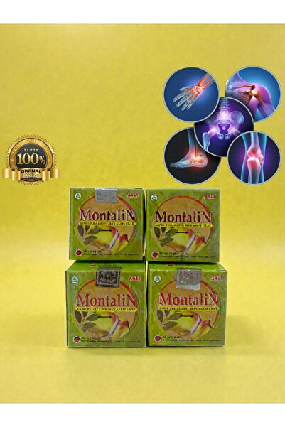 4 ADET Montalin Orijinal Barkodlu Ürün Kapsül Endonezya Sıvı Kaybı