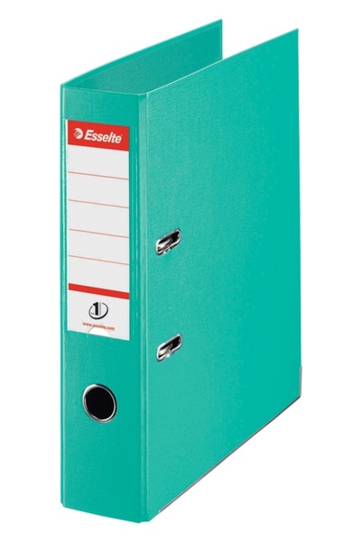 Esselte Biblioraft No.1 Power, PP/PP, partially recycled, FSC certification, A4, 75 mm, mint