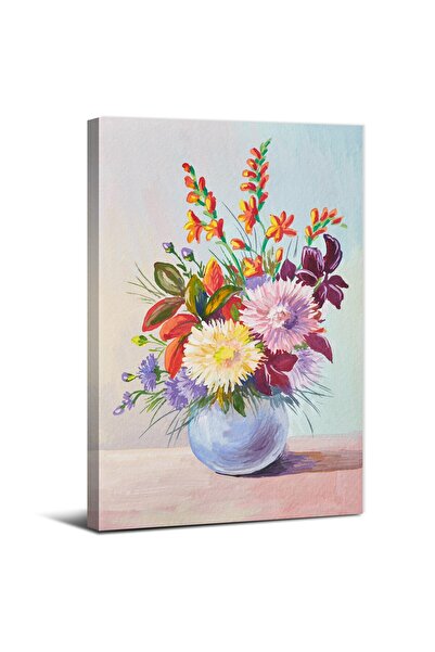ALAYRA International ALAYRA Colorful Daisy Flower Wall Art Painting for Livin...