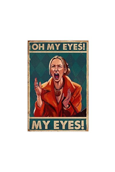 ALAYRA International ALAYRA Retro Oh My Eyes! Poster Phoebe Buffay Lovers Canvas Poster Wall Art Decor Print Picture