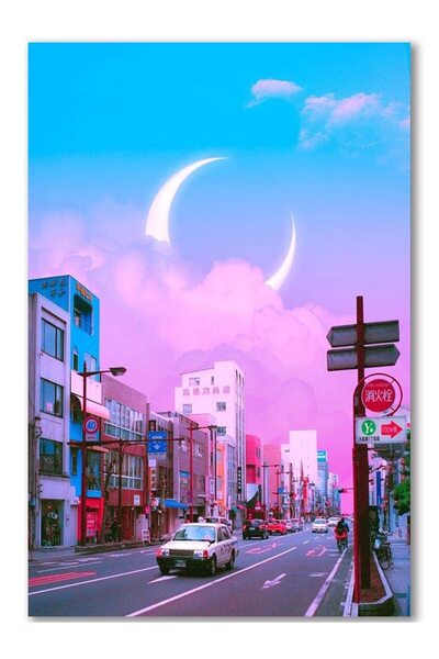 ALAYRA International ALAYRA Japan Art Posters Tokyo City Posters, Urban Lands...