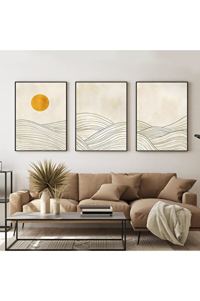 ALAYRA International لوحات جدارية هندسية من منتصف القرن من ALAYRA، فن خط جبلي...