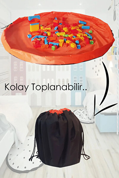 Enba İç ve Dış Ticaret Oyuncak & Oyuncak Çantası–Su Geçirmez,Çift Katlı Kumaş,Oyun Alanı ve Saklama,Çocuk Odası & Aile Evi