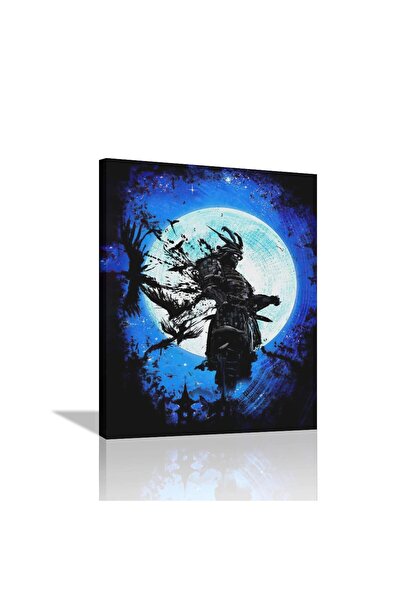 ALAYRA International لوحات جدارية فنية يابانية مستوحاة من الساموراي من ألايرا، لوحات مدرعة مطبوعة على قماش، بوشيدو