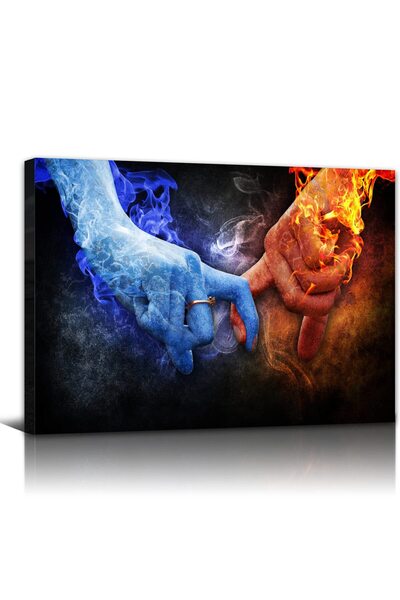 ALAYRA International لوحات جدارية من ALAYRA، مطبوعة على قماش مؤطر، لوحات فنية...