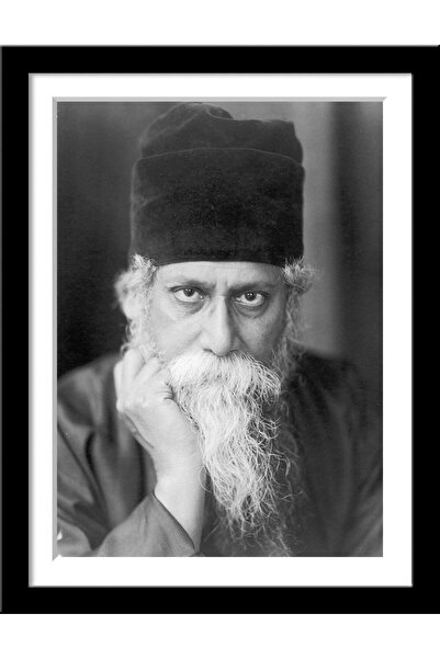 ALAYRA International ألايرا - صورة فوتوغرافية قديمة لرابيندراناث طاغور - ملصق...