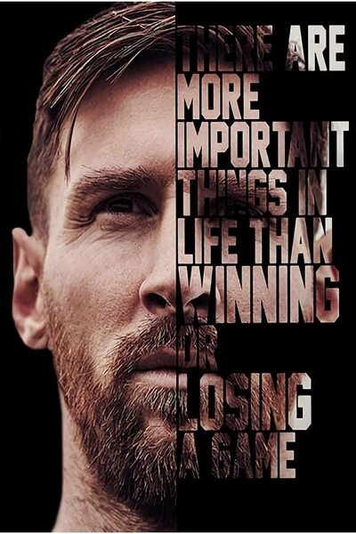 ALAYRA International ملصق ألايرا ليونيل ميسي، لوحة فنية رياضية على قماش، نجم ...