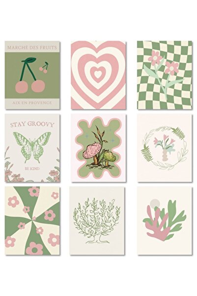 ALAYRA International ملصقات ALAYRA الدنماركية بألوان الباستيل، مقاس 8x10، ديك...