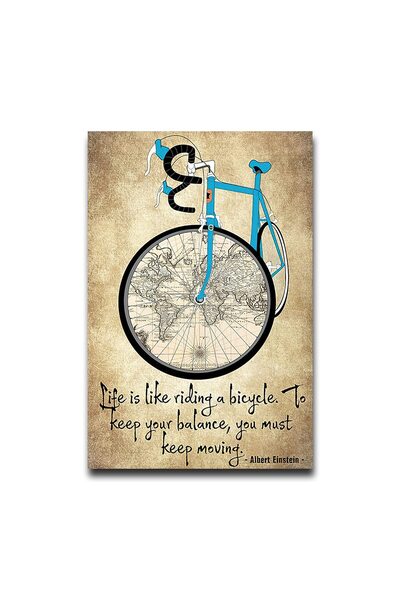 ALAYRA International ألايرا: الحياة مثل ركوب الدراجة - اقتباسات مضحكة - ملصق ...