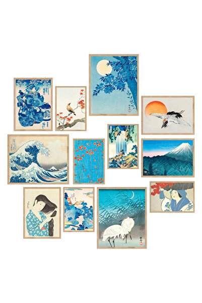 ALAYRA International ALAYRA Japanese Decor for Bedroom - Vintage Japanese Pos...