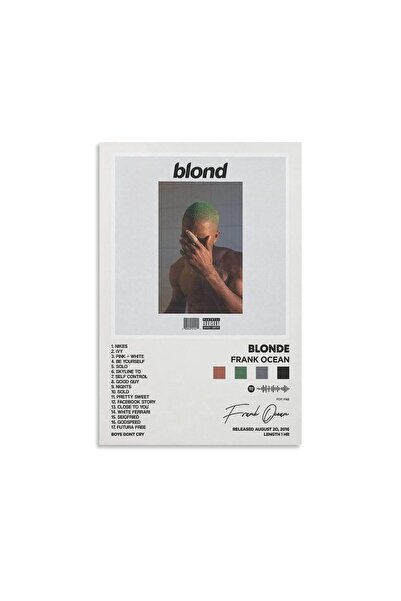 ALAYRA International ألايرا - فرانك أوشن - ملصقات قماشية لغلاف ألبوم Blonde، ...