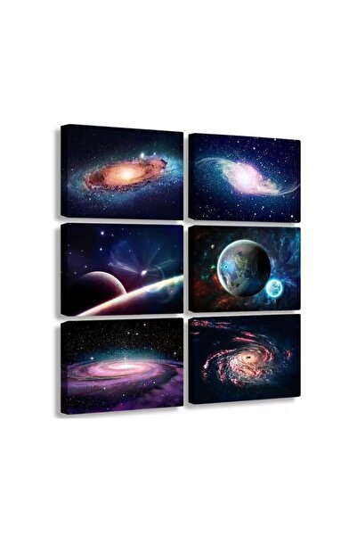 ALAYRA International ALAYRA Universe Starry Sky Wall Art Canvas Decoration Pa...