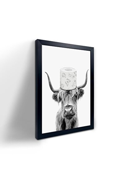 ALAYRA International ألايرا: ورق تواليت على الرأس، مطبوعات حيوانات مضحكة بإطا...