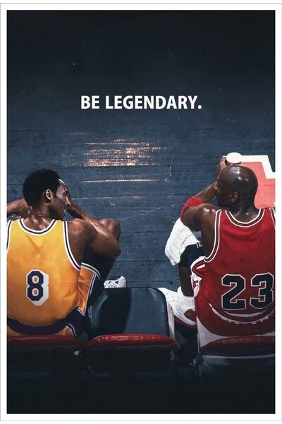 ALAYRA International ALAYRA Basketball Legend Superstar Canvas Wall Art Poste...