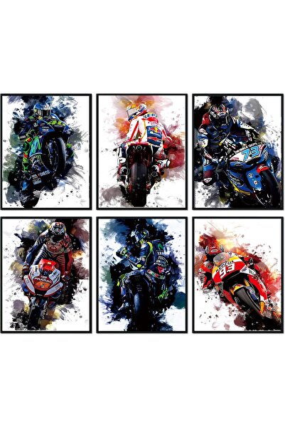 ALAYRA International ملصق دراجة نارية وسباق ALAYRA، مطبوعات فنية جدارية لفن م...