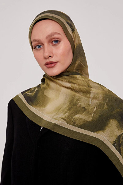 LuvenSara Summer Shawl - Peanut Green