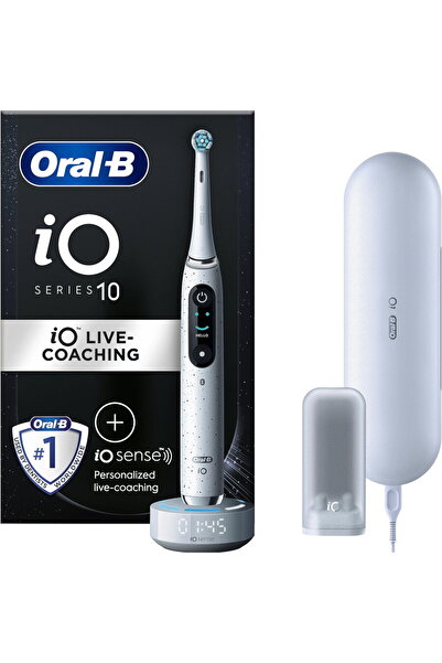 Oral-B iO10 Series Electric Toothbrush, Stardust White