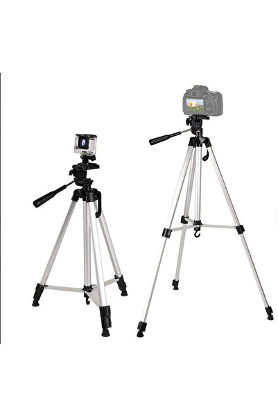 Bowie 3 ayak dengeli trippod profesyonel çekim telefon kamera aksiyon kamera ...