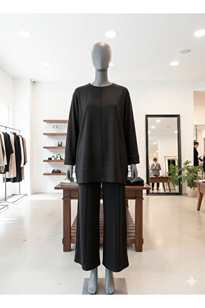 fariza tekstil Set dublu cu detalii striate