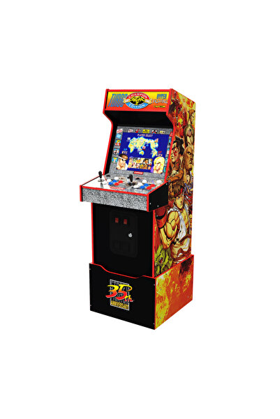 ARCADE1UP Consolă verticală 14 jocuri Capcom Legacy Arcade Game Yoga Flame Ed...