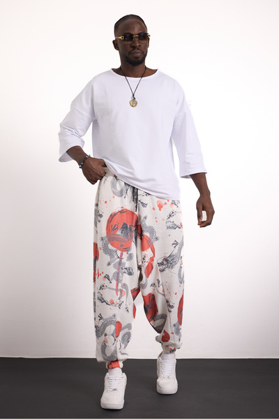 Superbluemexico Unisex New Generation Original Design Street Style Sports Baggy Pants