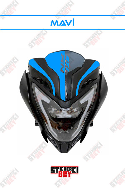 STİCKERCI BEY Pulsar Ns 125 Windshield Ns 125 Head Sticker Decal (Foil Cut)