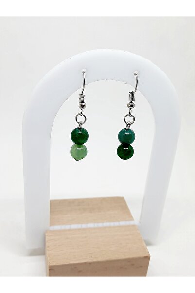 Kusakli أقراط من الأحجار الطبيعية من العقيق