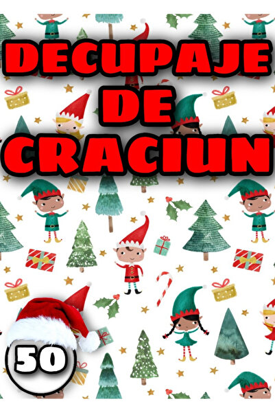 Christmas Christmas Scrapbook for Kids - 50 Magical Drawings to Cut and Decorate