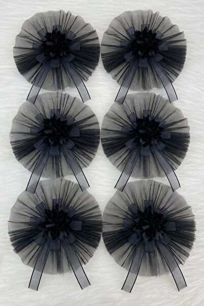 ZEYMERADE Black Convoy Ornament, Bride and Groom Trunk Dowry Suitcase Wedding Engagement Bridal Car Circumcision Henna Ornament 5 Pieces