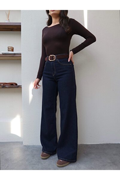 ESRAHELVACI Likralı Straight Jean