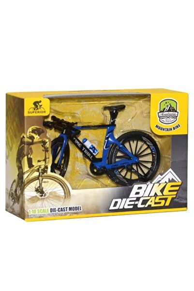 osman kızılkaya دراجة جبلية معدنية مصغرة 1:10 0818-8A-أزرق