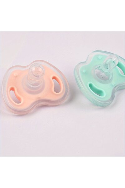 Choice4 2pcs-Colour mixture Soft Silicone Baby Pacifier, Newborn Soother