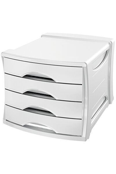 Esselte Europost VIVIDA 4-drawer stand white