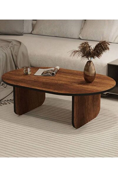 LAMST طاولة خشبية بنية داكنة