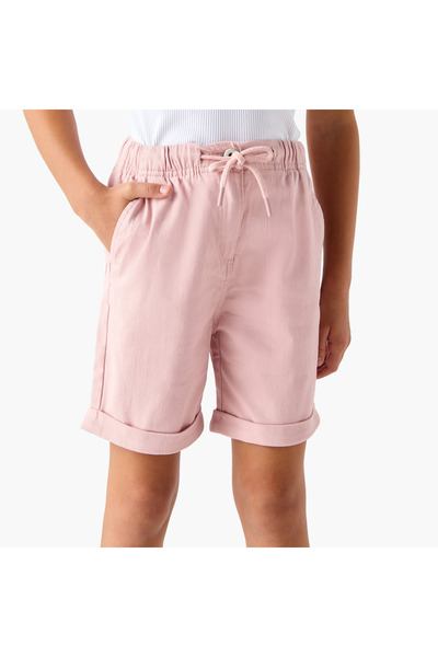 Juniors Girls' Regular Fit Denim Shorts