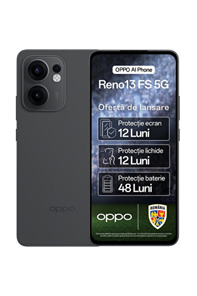 OPPO Reno13 FS 512GB 12GB RAM 5G Dual SIM Graphite Grey