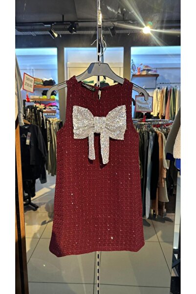 Woorage 4911 BORDO TÜVİT ELBİSE
