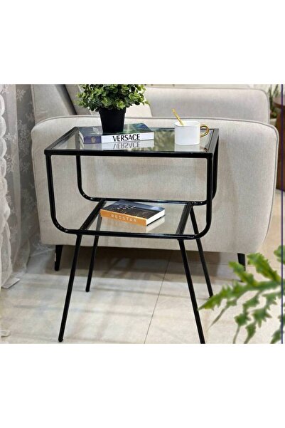 LAMST طاولة جانبية كامديني سوداء