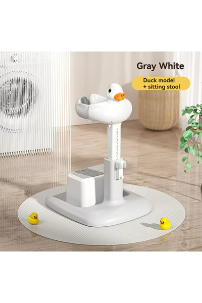 BABUN Pratik Portatif Katlanabilir Ayarlanabilir Ayakta Çocuk Bebek Yıkama Ba...