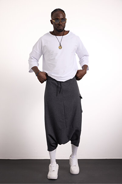 Superbluemexico Unisex Yeni Nesil Özgün Tasarım Sokak Tarzı Spor Şalvar Pantolon