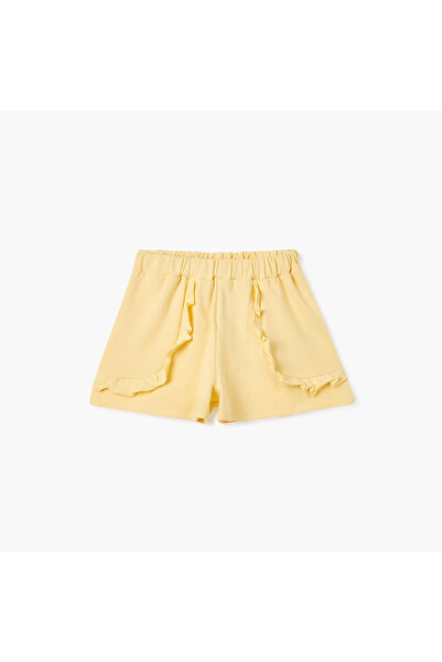 Juniors Ruffle Detail Shorts with Elasticated Waistband