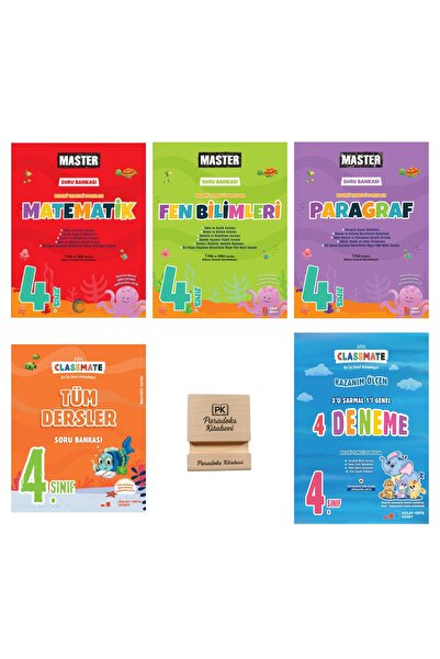 Okyanus Yayınları Okyanus 4. Sınıf Master Matematik Fen Paragraf Tüm Dersler ...