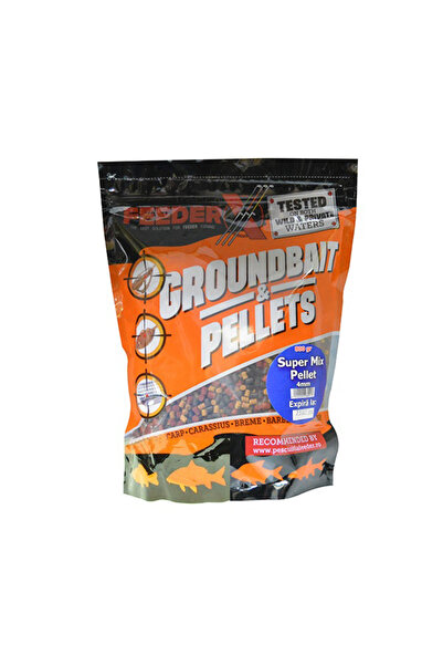 FeederX Peletă Super Mix 4 mm 800 g,
