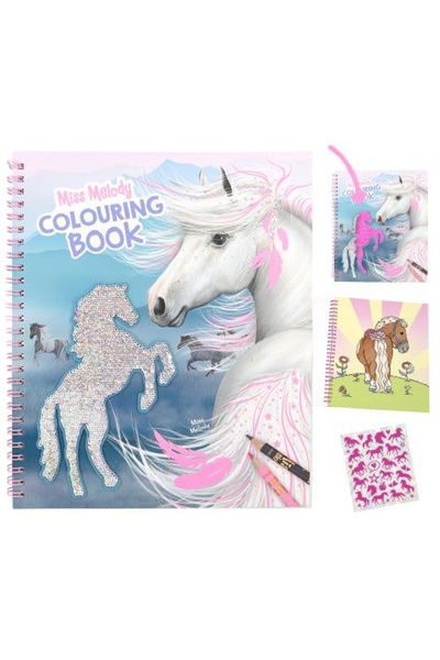 Miss Melody Книжка за оцветяване