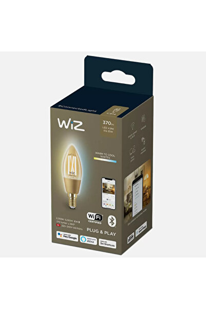 Philips Wiz C35 25W 4.9 W Beyaz E14 LED Ampul