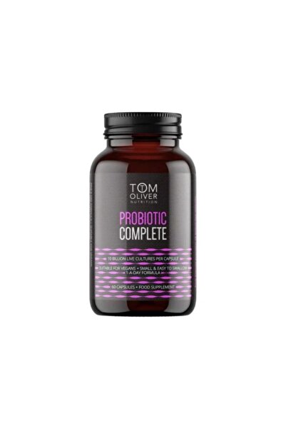 Tom Oliver كبسولات مكملات البروبيوتيك الكاملة، عبوة من 60 كبسولة