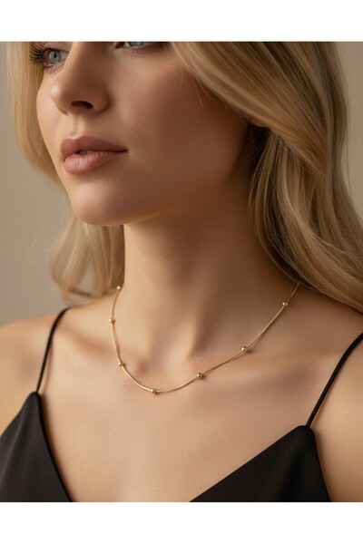 Çelik Gold Dorika Kolye