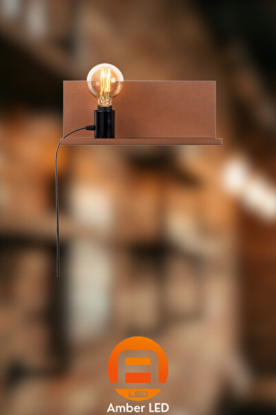 AmberLED Stylish Metal Body Single Pendant Lighting E27 Compatible for Bedroo...