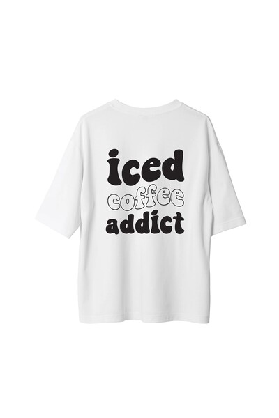 CANDLEMASTORE Iced Coffee - Oversized T-Shirt